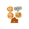 Animal DIY Cloth Patch 5pc