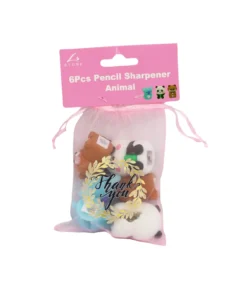 Animal Pencil Sharpener 6pc