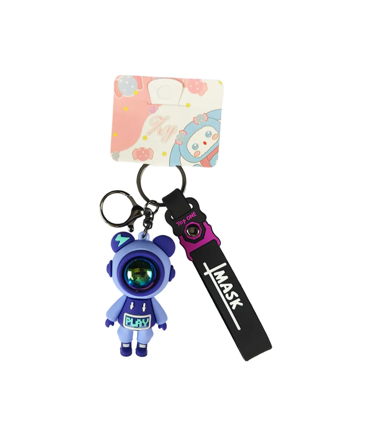 Astronaut Keychain 7cm Assorted