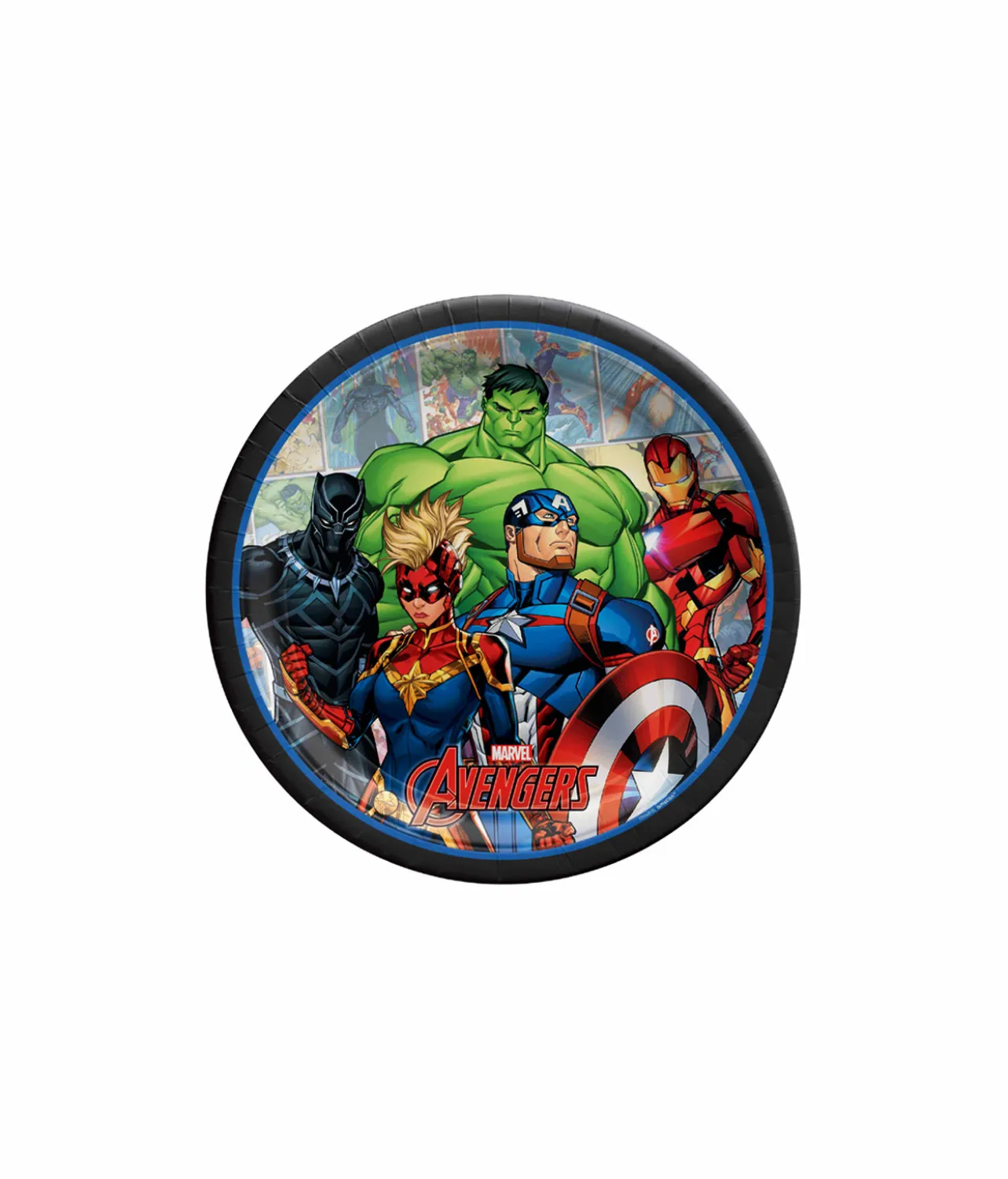 Avengers Paper Plates 8pk
