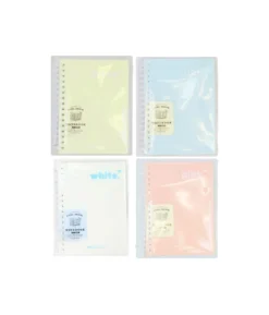 A6 White Notebook Assorted