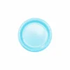 Baby Blue Paper Plates 20x7in