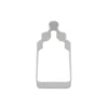 Baby Bottle Cookie Cutter 10cm