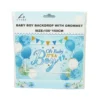 Baby Boy Backdrop with Grommet 100x150cm