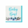 Baby Boy Large Napkins 33x33cm 24pc