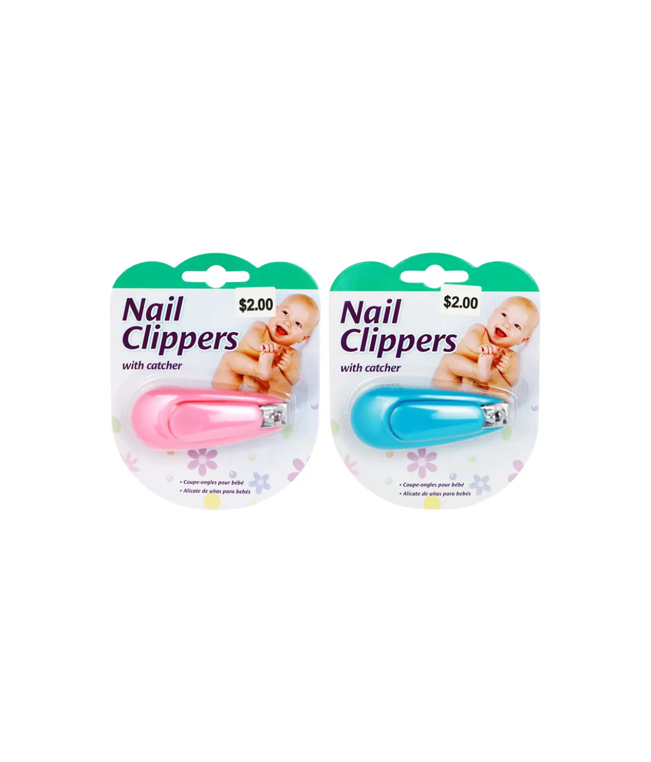 Baby Nail Clippers With Catcher Assorted