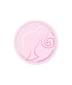 Barbie Round Paper Plates 8pk