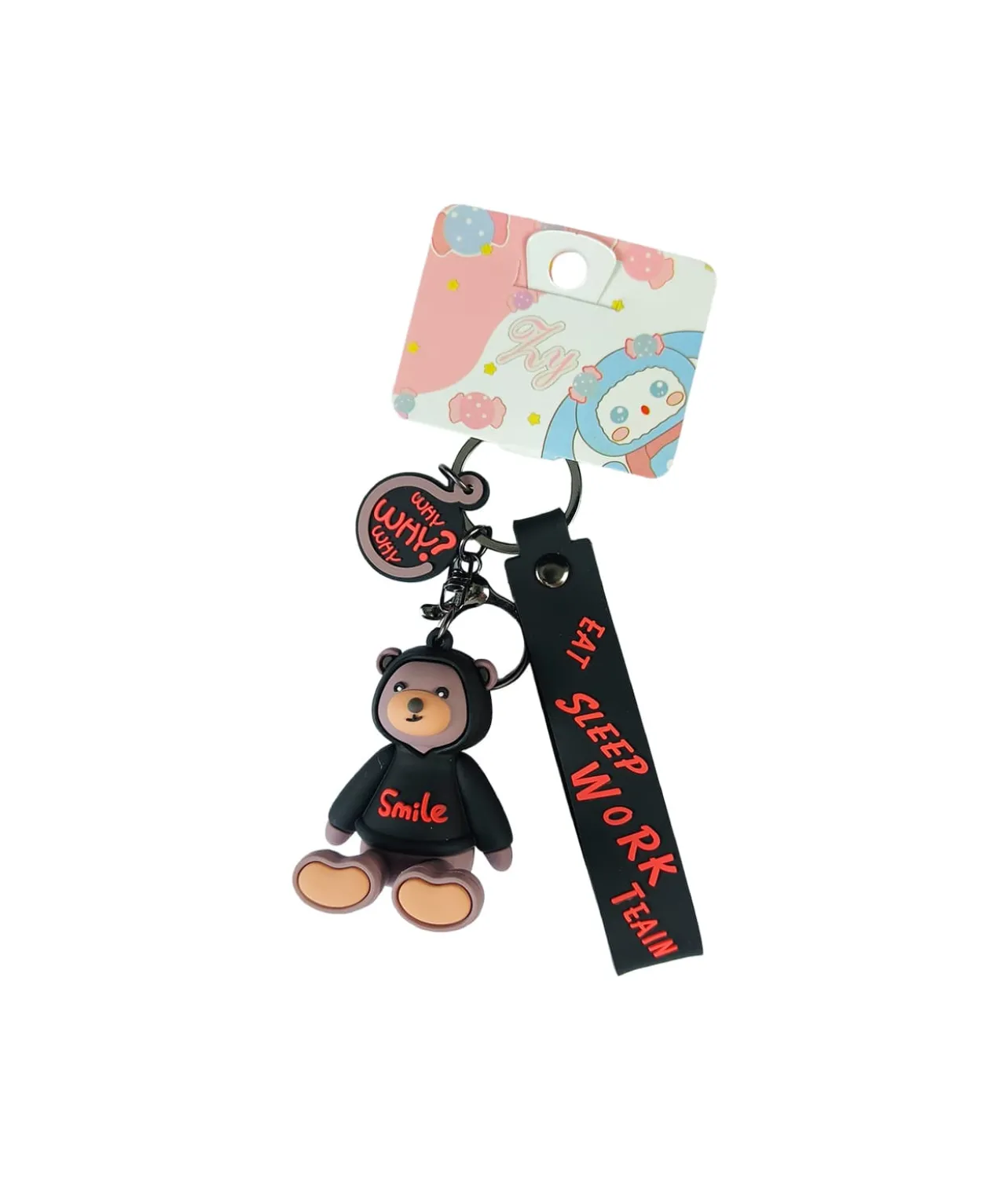 Bear Keychain 5cm Assorted