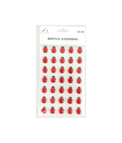 Beetle Stickers 19.5x10cm