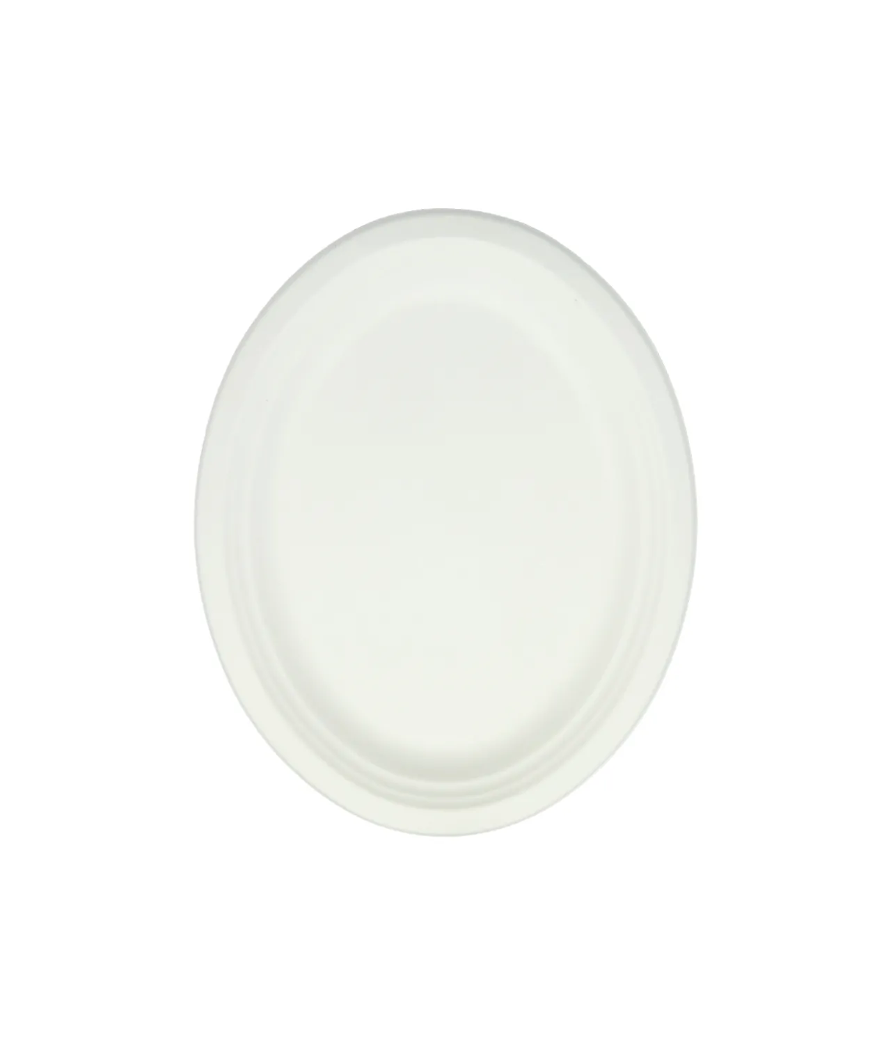 Biodegradable Oval Plate 12.5in 25pc