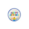 Birthday Boy Paper Plate 7inch 12pcs