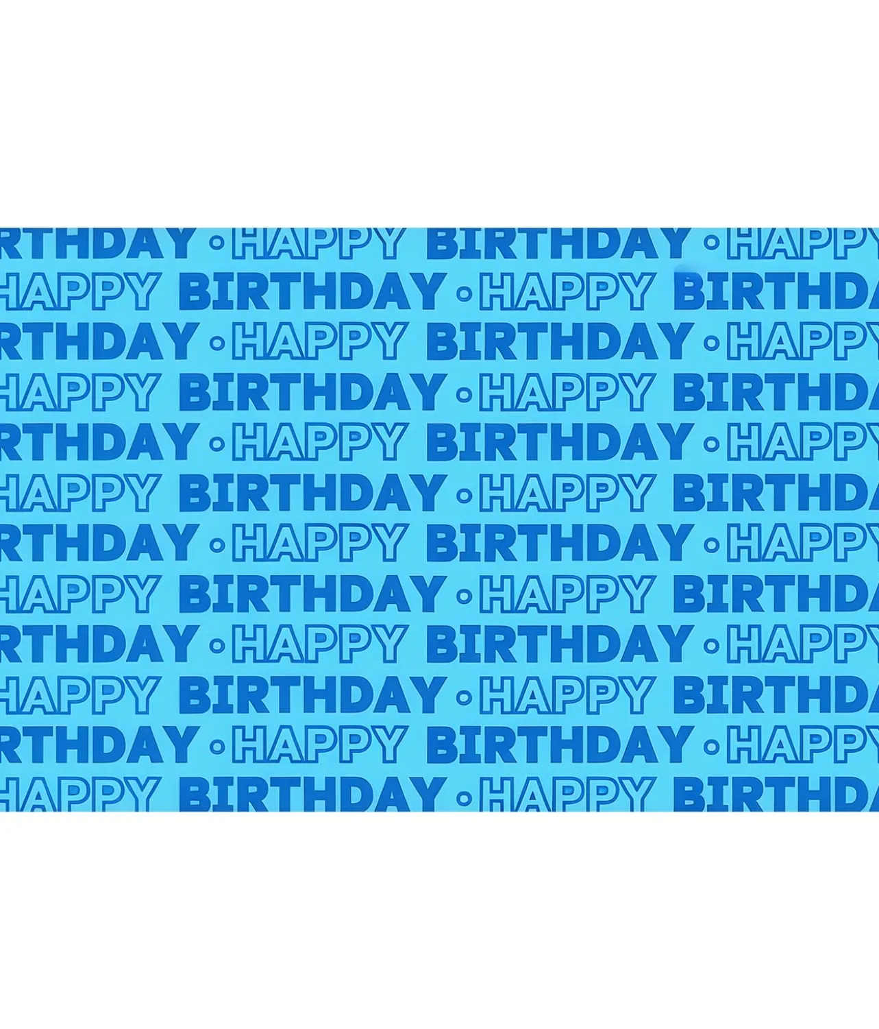 Birthday Wrapping Paper Pink/Blue Assorted 70cm x 5m
