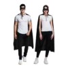 Black Adults Cape & Mask Set