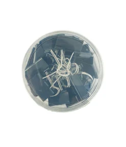 Black Binder Clip 24pc 4.1cm