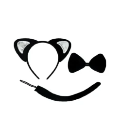 Black Cat Accessory Set