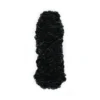 Black Chenille Yarn 95g