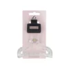 Black & Clear Claw Clip Set 2pc