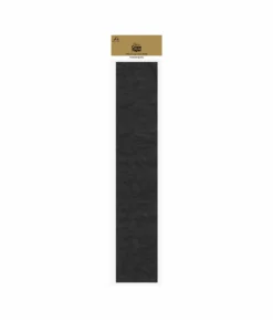 Black Crepe Paper 200x50cm
