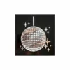 Black Disco Napkins 20pc
