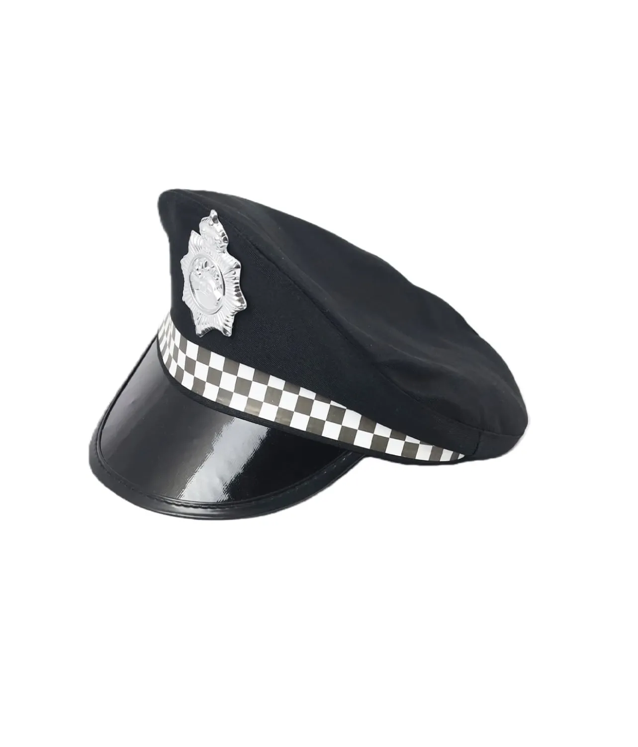 Black English Police Hat