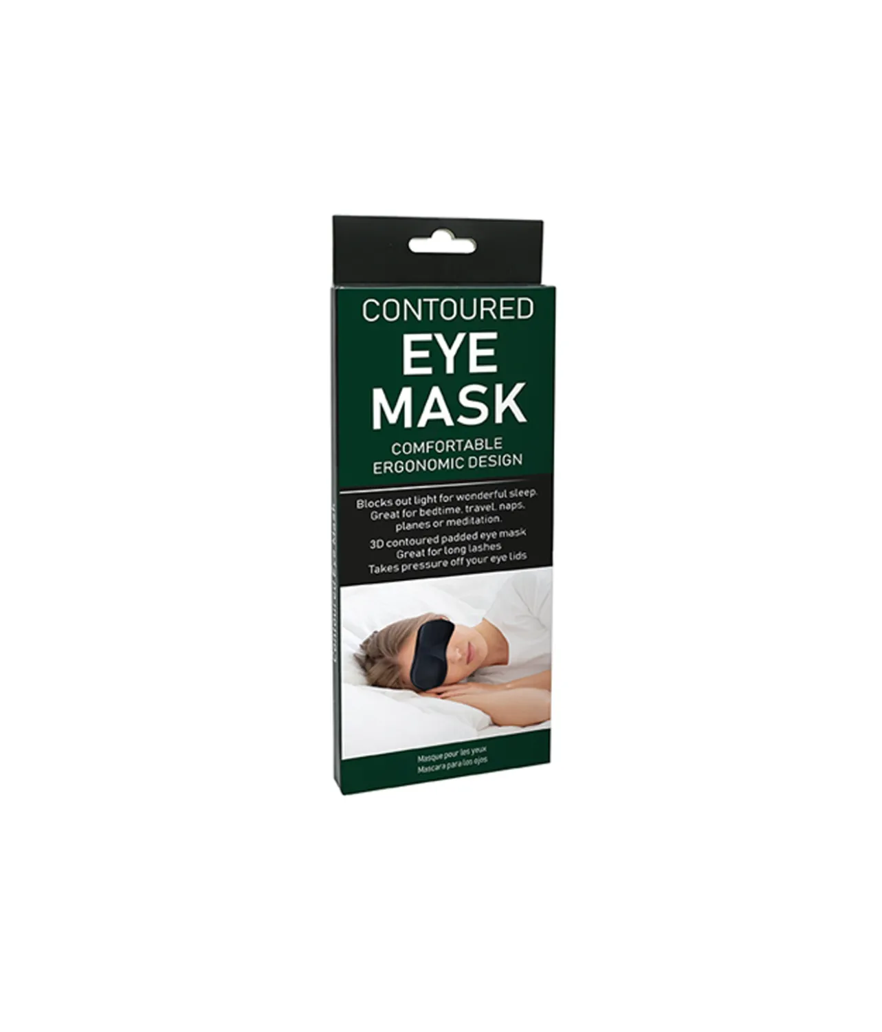 Black Eye Mask Contoured