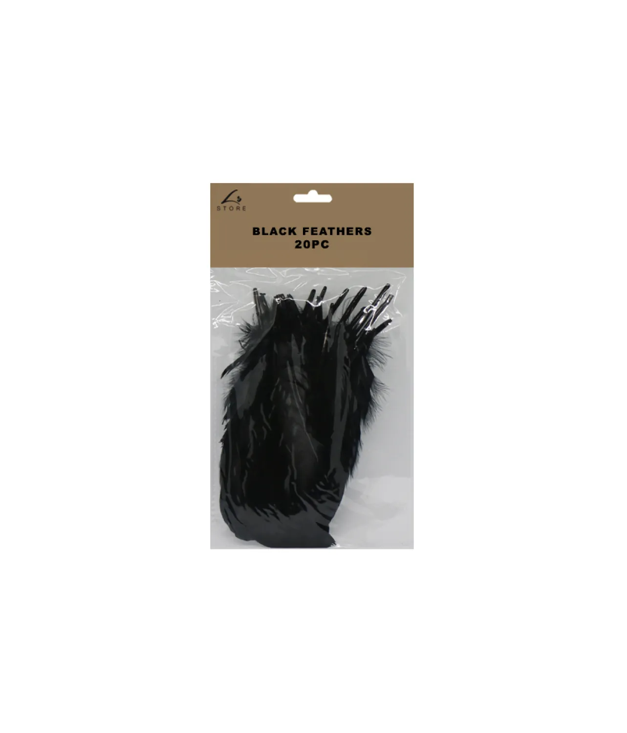 Black Feathers 20pc