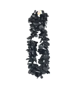 Black Flower Lei