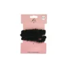 Black Hair Scrunchies 4pk