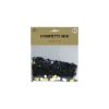 Black Mixed Confetti
