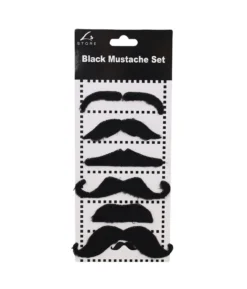 Black Mustache Set