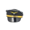 Black Pilot Hat