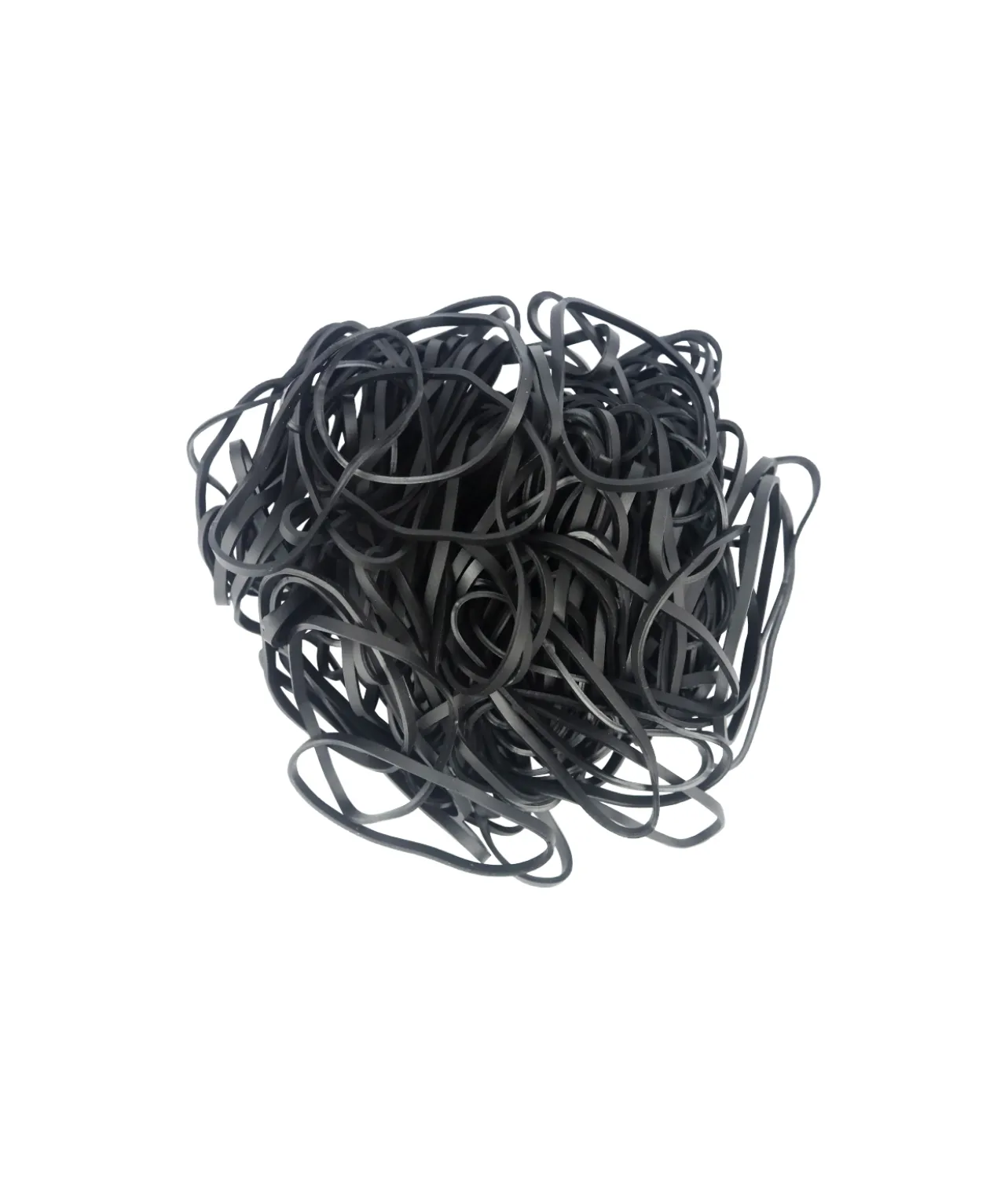 Black Rubber Bands 5×0.3cm 100g