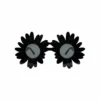 Black Sunflower Party Glasses
