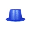 Blue Glitter Top Hat