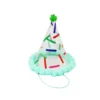 Blue Party PVC Clear Hat