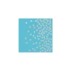 Blue With Silver Dots Small Napkins 20pc