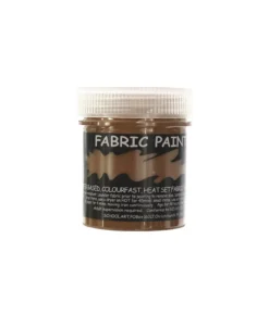 Brown Fabric Paint