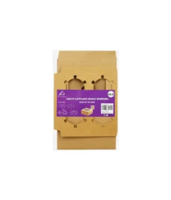 Brown 4 Holder Cupcake Box 2pk