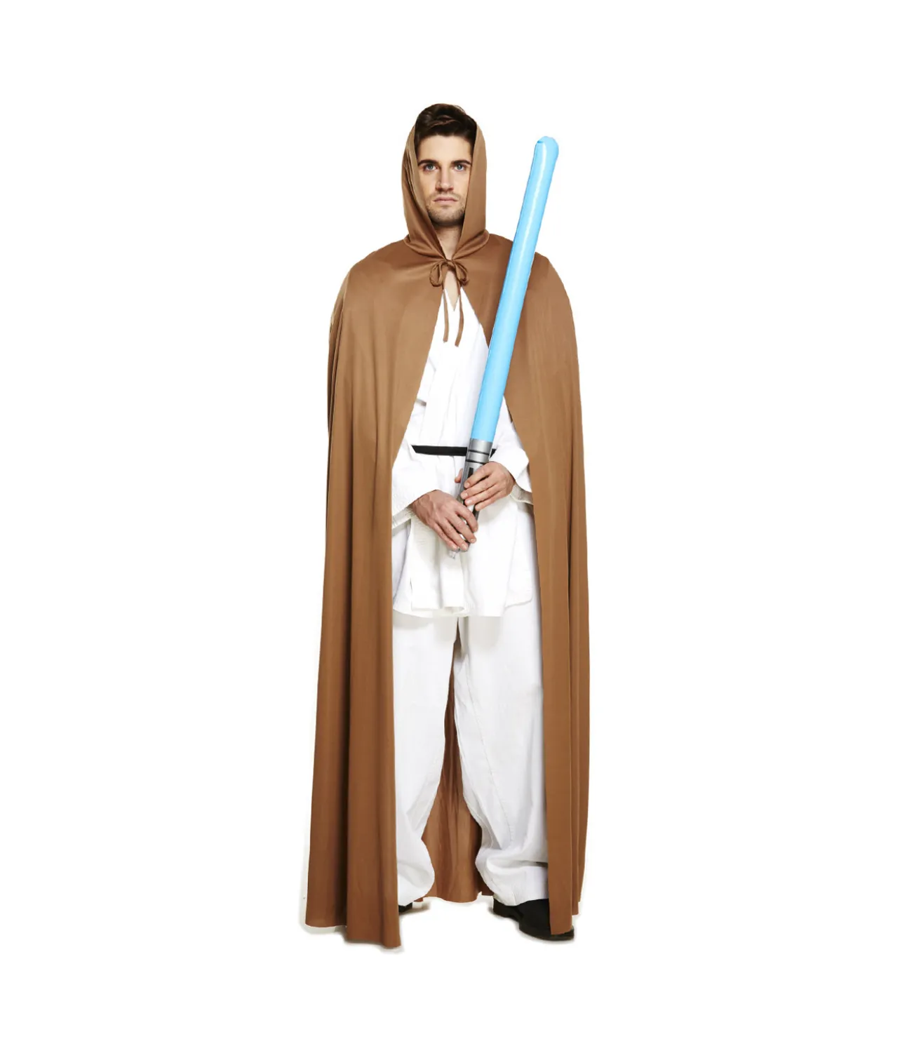Brown Hooded Adult Cape