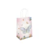 Butterfly Design Paper Bags 21cm 4pk