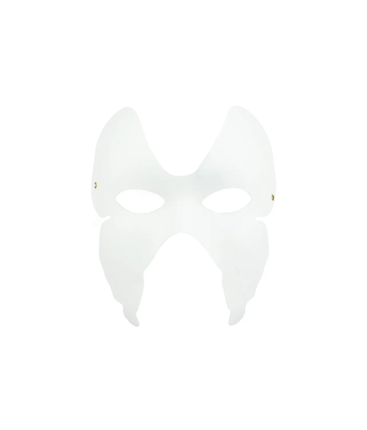 Butterfly Paintable Paper Mask