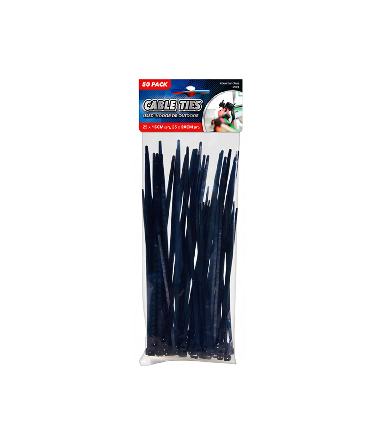 Cable Ties Assorted 50pk