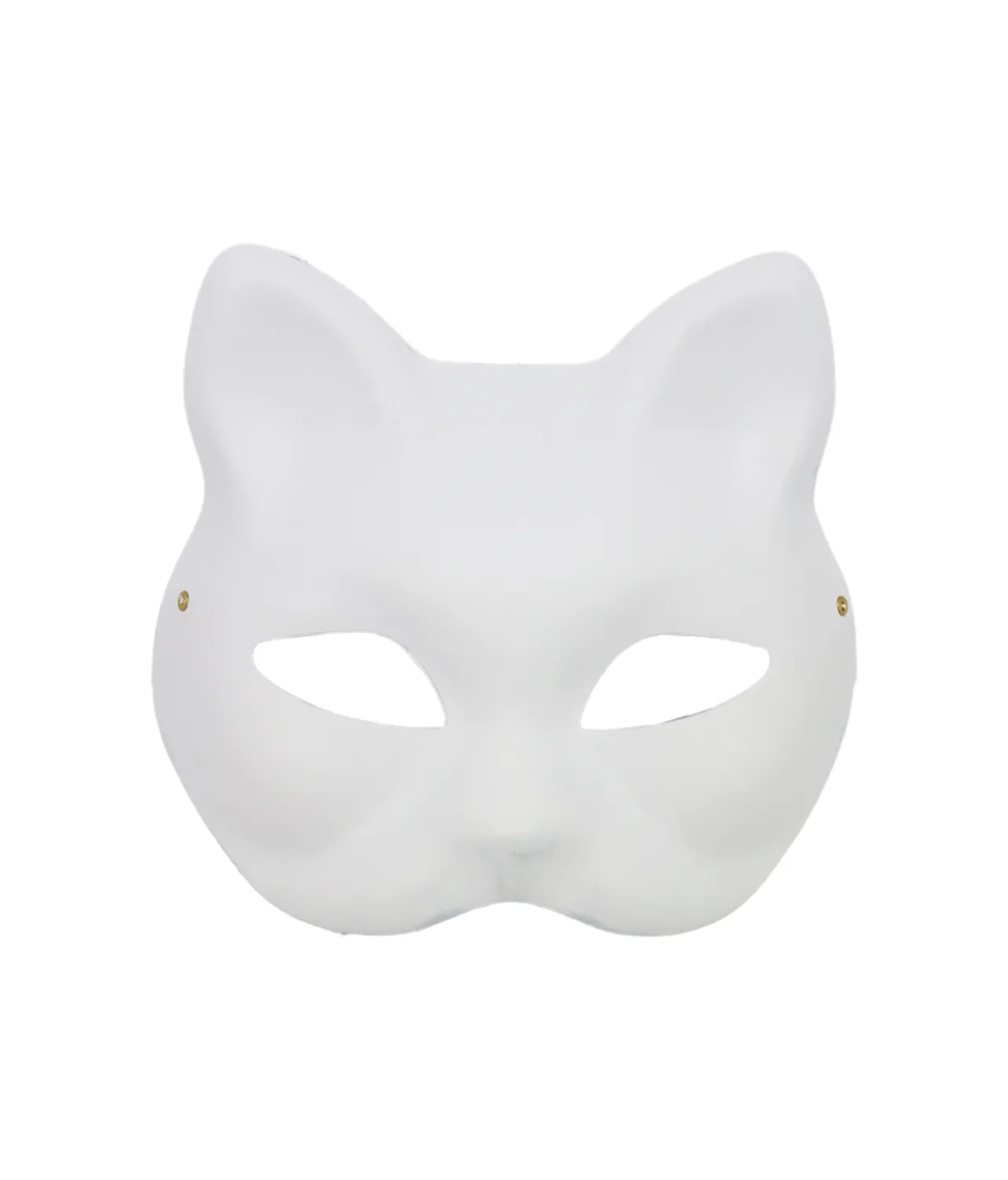 Cat Face Paintable Paper Mask