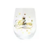 Cheers Stemless Wine Glass