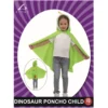 Child Dinosaur Poncho Costume