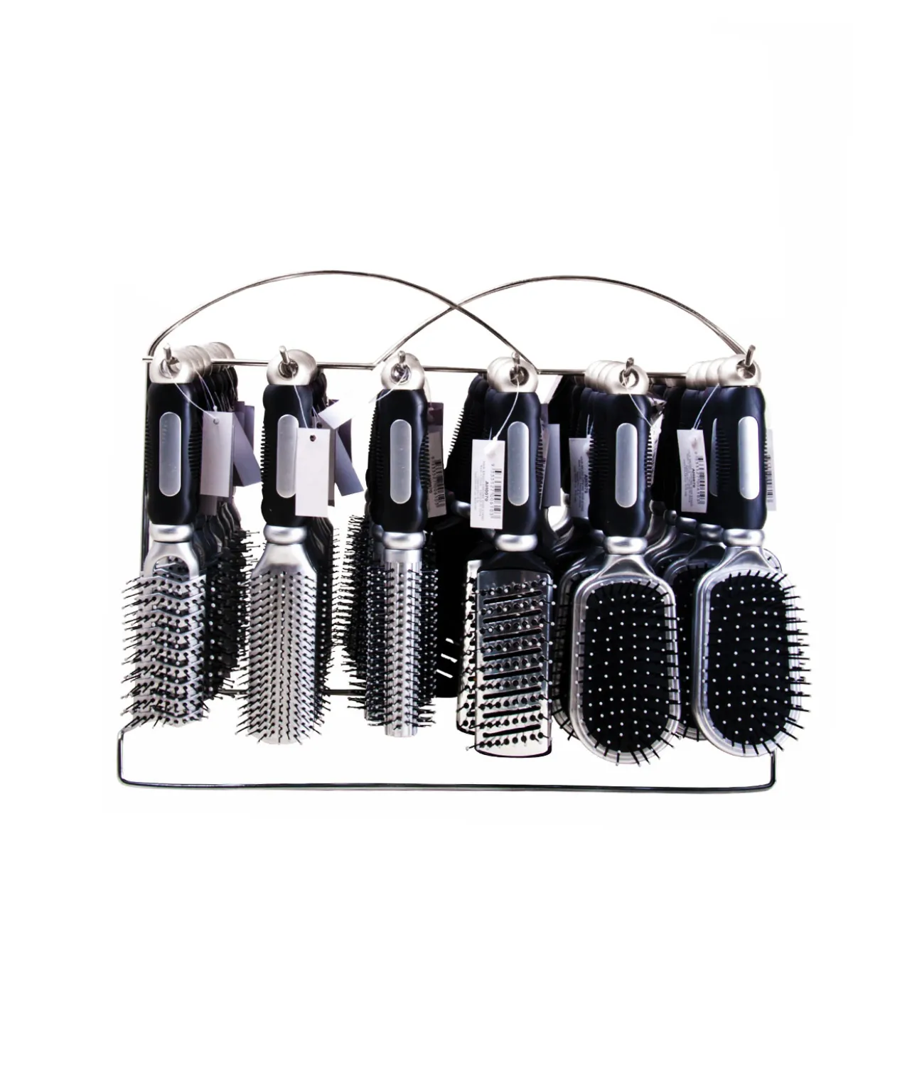 Chrome Hair Brush Assorted