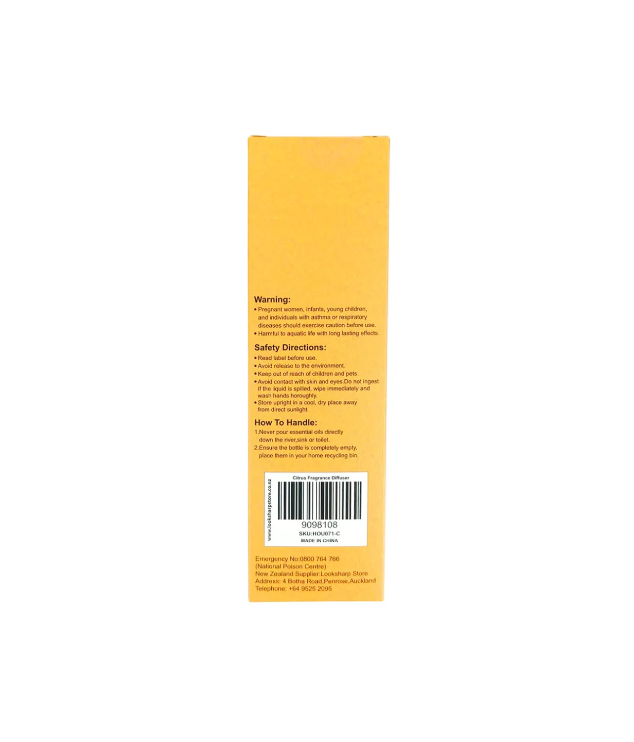 Citrus Fragrance Diffuser 100ml