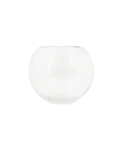 Clear Glass Fish Bowl Height 220mm