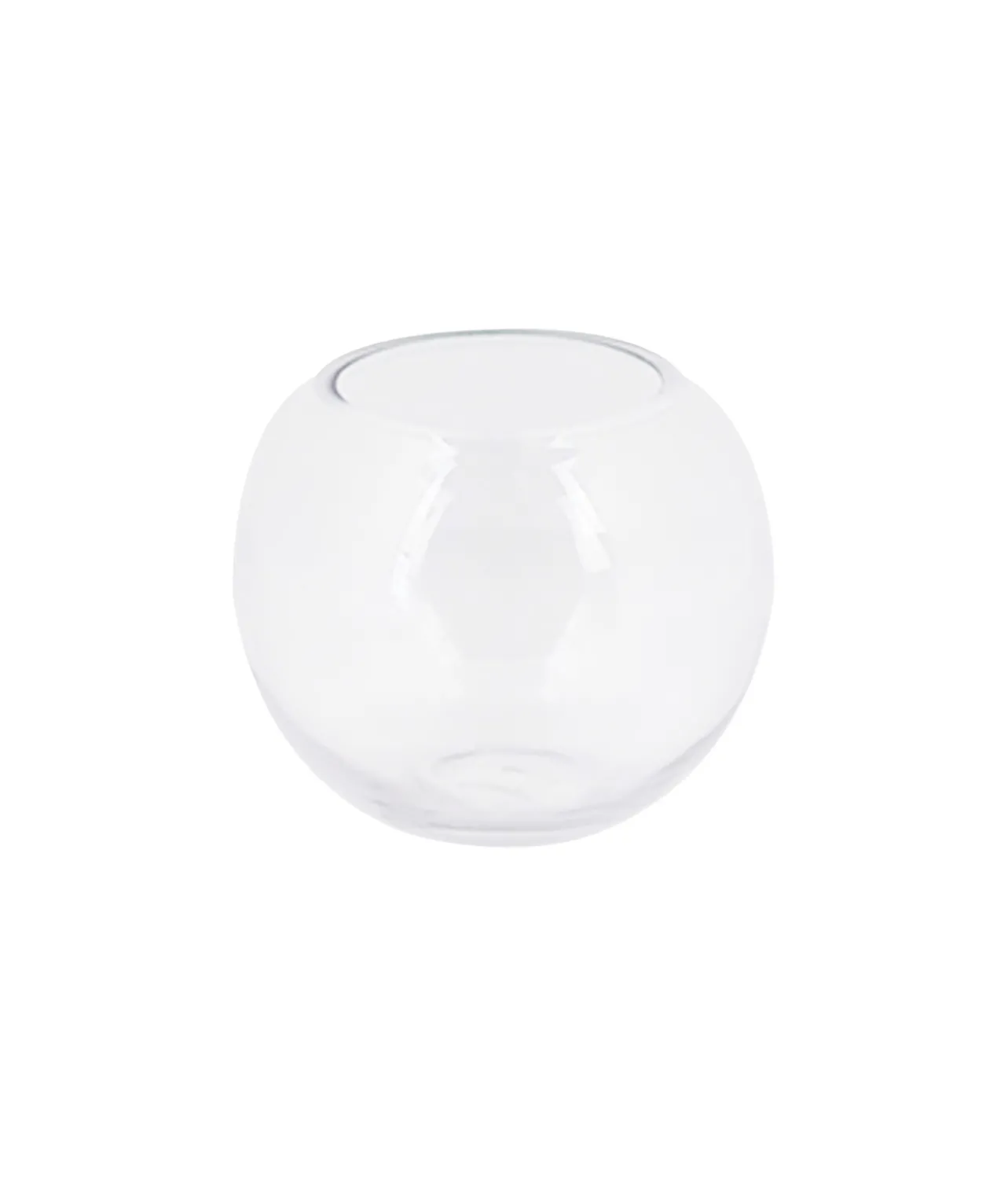 Clear Glass Fish Bowl Height 220mm