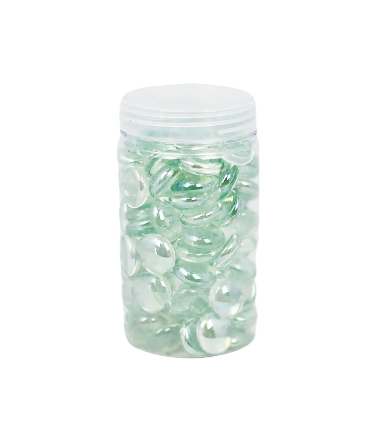 Clear Glass Gems 500g 17-19mm